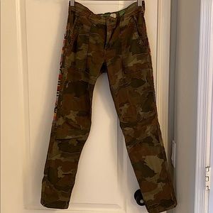 Anthropologie camo striped wanderer 25